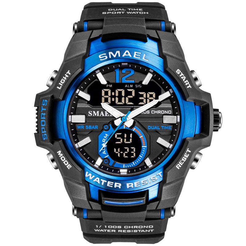 Men Watches - Sport Watch Waterproof 50M Wristwatch Relogio Masculino Militar 1805 Men's Clock (MA9)(RW)(1U84)
