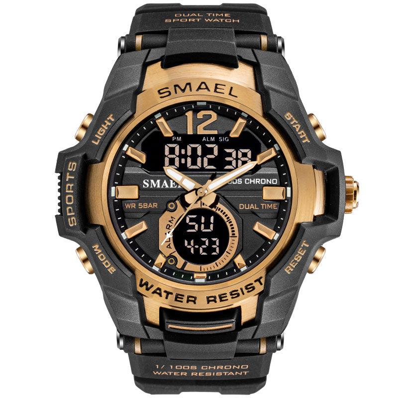 Men Watches - Sport Watch Waterproof 50M Wristwatch Relogio Masculino Militar 1805 Men's Clock (MA9)(RW)(1U84)