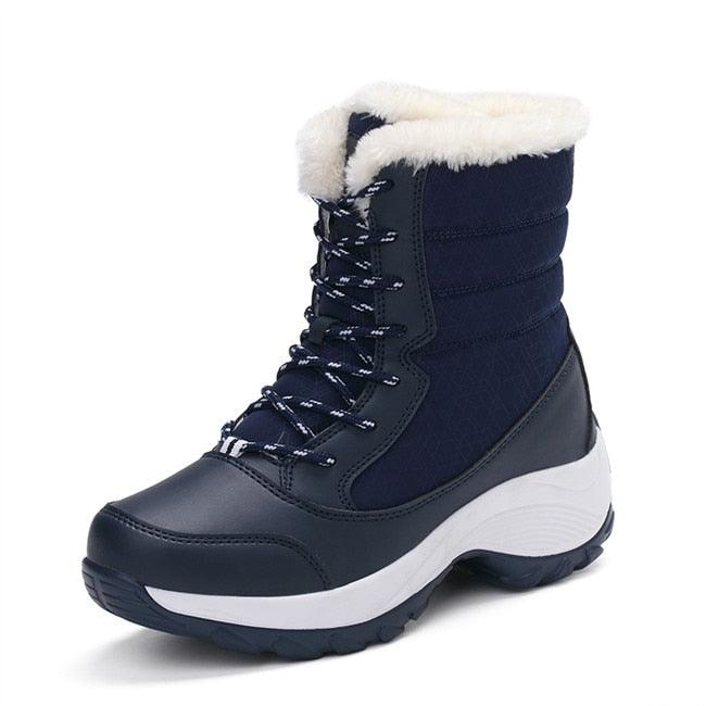 Winter brand warm non-slip waterproof women boots - casual cotton winter autumn boots female (BB2)(CD)(WO4)(BB5)(F38)(3U38) - Deals DejaVu