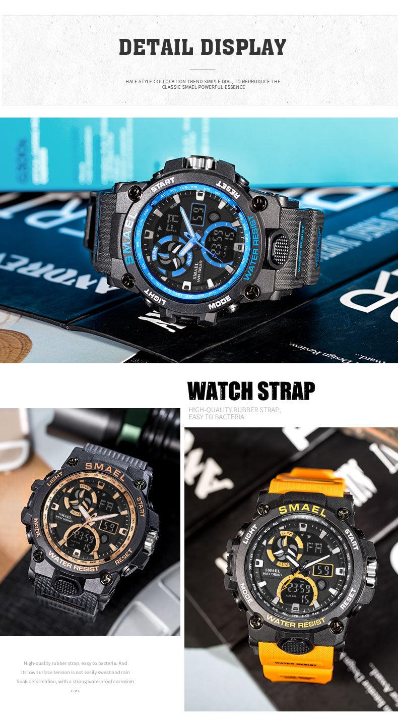 Amazing Sport Watch Men Brand - Toy Mens Watches Military Army Waterproof Wristwatches 8011 Fashion Men Watches Sport (MA9)(RW)(1U84)