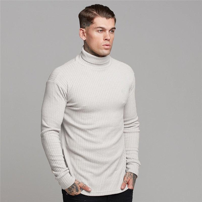 New Fashion Men's Hooded T-shirt - Slim Fit Sweaters Knittwear Mens Long Sleeve Pullovers (TM5)(CC1)(1U100)(TM7)(1U101)(1U100)
