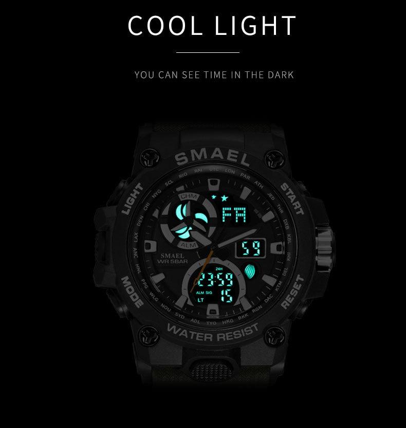 Amazing Sport Watch Men Brand - Toy Mens Watches Military Army Waterproof Wristwatches 8011 Fashion Men Watches Sport (MA9)(RW)(1U84)