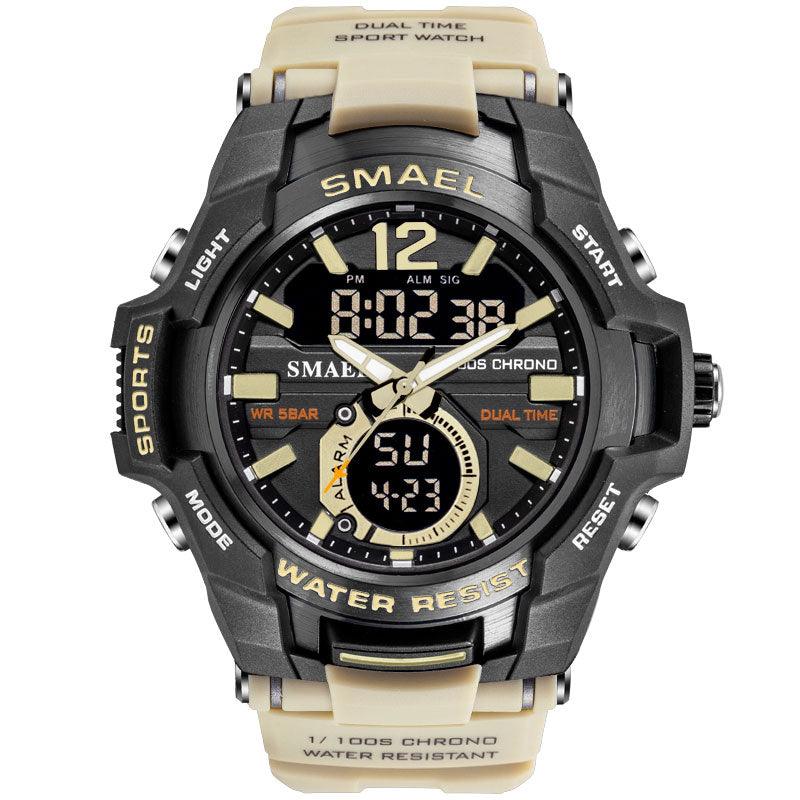 Men Watches - Sport Watch Waterproof 50M Wristwatch Relogio Masculino Militar 1805 Men's Clock (MA9)(RW)(1U84)