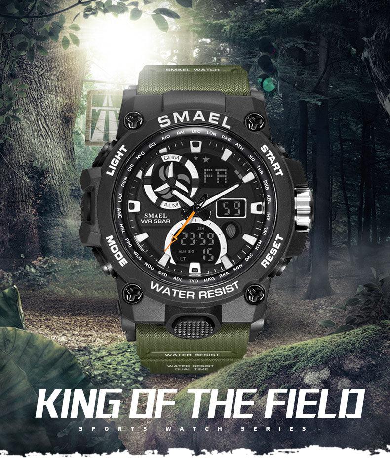 Amazing Sport Watch Men Brand - Toy Mens Watches Military Army Waterproof Wristwatches 8011 Fashion Men Watches Sport (MA9)(RW)(1U84)