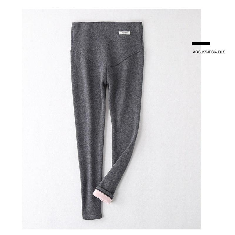 Nice Winter Velvet Pants For Pregnant Women - Maternity Leggings Warm Clothes Thickening Pregnancy Trousers (D6)(2Z7)(F6)(1U4)(7Z2) - Deals DejaVu