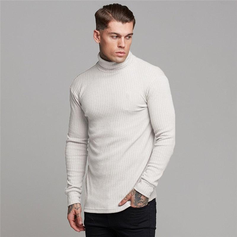 New Fashion Men's Hooded T-shirt - Slim Fit Sweaters Knittwear Mens Long Sleeve Pullovers (TM5)(CC1)(1U100)(TM7)(1U101)(1U100)