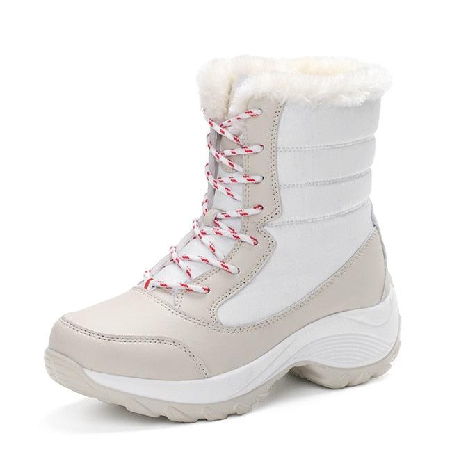 Winter brand warm non-slip waterproof women boots - casual cotton winter autumn boots female (BB2)(CD)(WO4)(BB5)(F38)(3U38) - Deals DejaVu