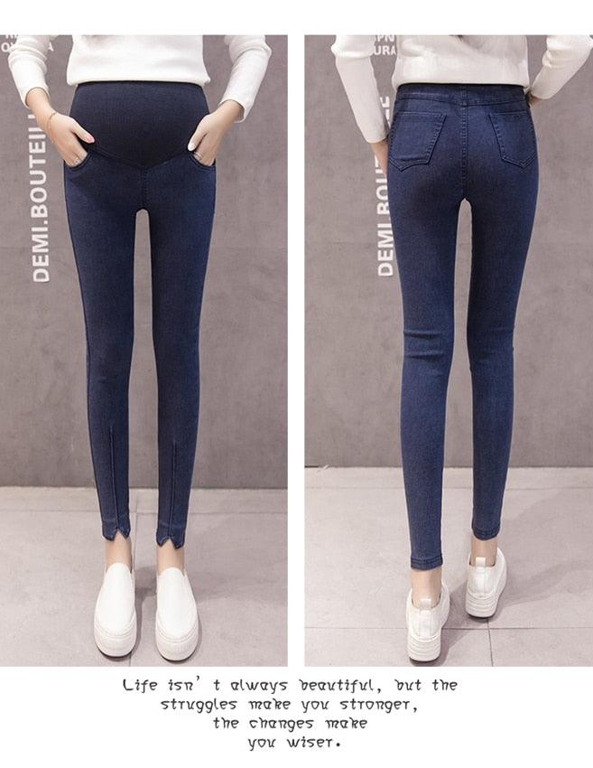 Great Denim Jeans Maternity Pants For Pregnant Women - Clothes Nursing Pregnancy Leggings Trousers (2Z7)(7Z2)(1U4) (Z2)