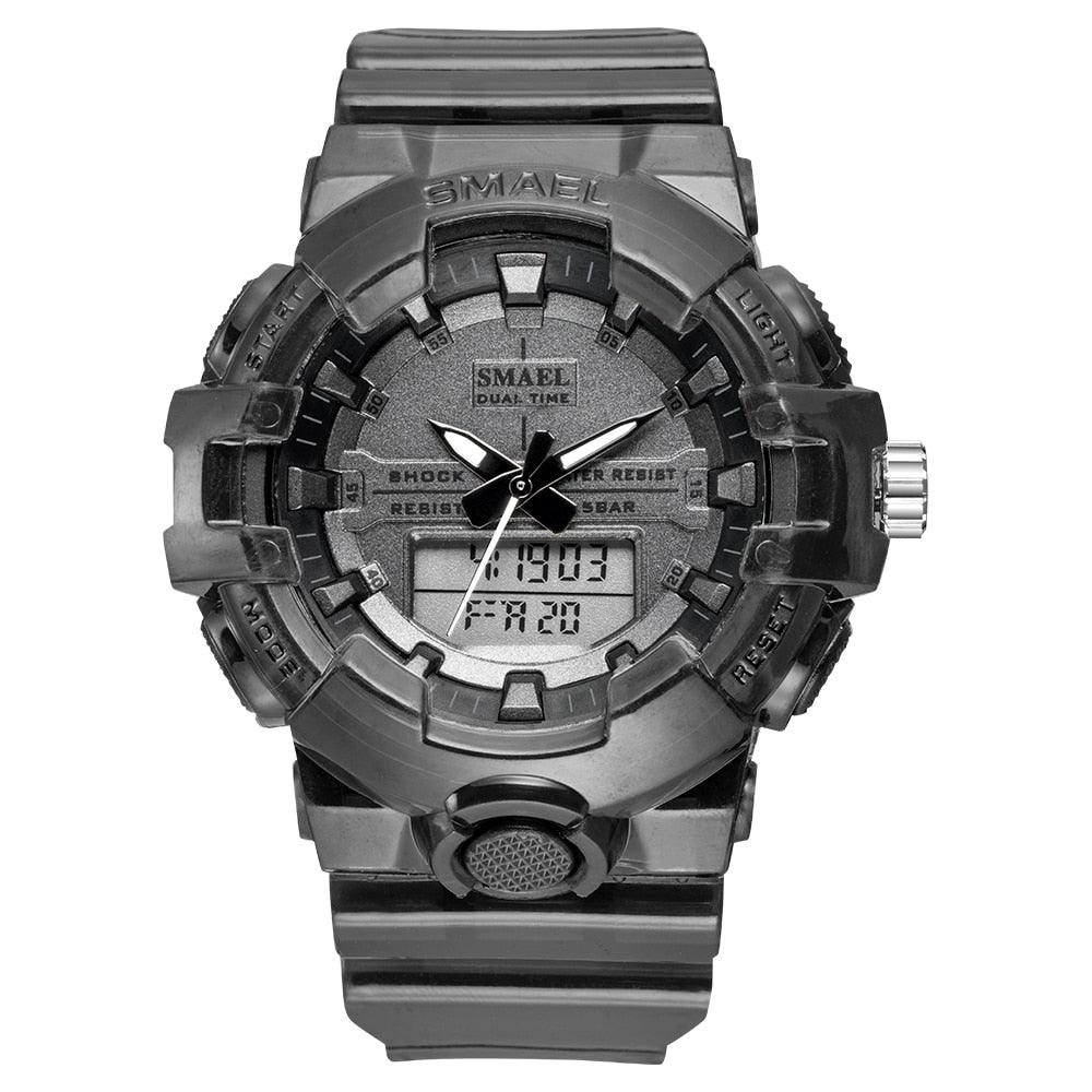 Woman Watch Quartz - Sports Watches Kids 50M Waterproof Wristwatches - Jelly Starp Clock 8025 Children Clocks Lady Watch Women (RW)(1U82)(1U84)(1U48)