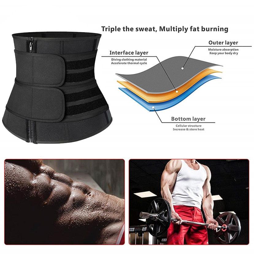 New Year Women Waist Trainer Neoprene - Body Shaper Belt Slimming Sheath Belly Reducing Shaper -Tummy Sweat Shapewear Workout Shaper Corset (FH)(FHW1)(1U31)(1U24)