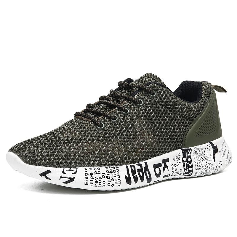 New Great Fashion Graffiti Men Shoes - Mesh Openwork Breathable Lightweight Non-slip Shoes - Men Sneakers Black Casual Loafers (MSC3)(MSC7)(MSA1)(MCM)(MSA2)(1U12) - Deals DejaVu