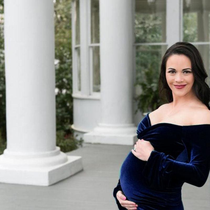 Trending Shoulderless Maternity Dresses For Photo Shoot -Sexy Long Pregnancy Dress - Maxi Gown Photography(1U5)(Z6)(Z8)(1Z1)(2Z1)(3Z1)(4Z1)(7Z1)