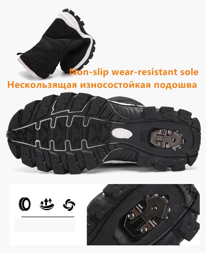 Winter Women Boots Platform Warm Mid-Calf Snow Boots - Ladies Lace-up Comfortable Quality Waterproof (BB2)(CD)(WO4)(BB5)(F38)(3U38) - Deals DejaVu