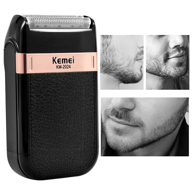 Professional Barber Hair Clipper - Rechargeable Electric T-Outliner Finish Cutting Machine - Beard Trimmer Shaver Cordless Corded (BD6)(1U45)(F45)
