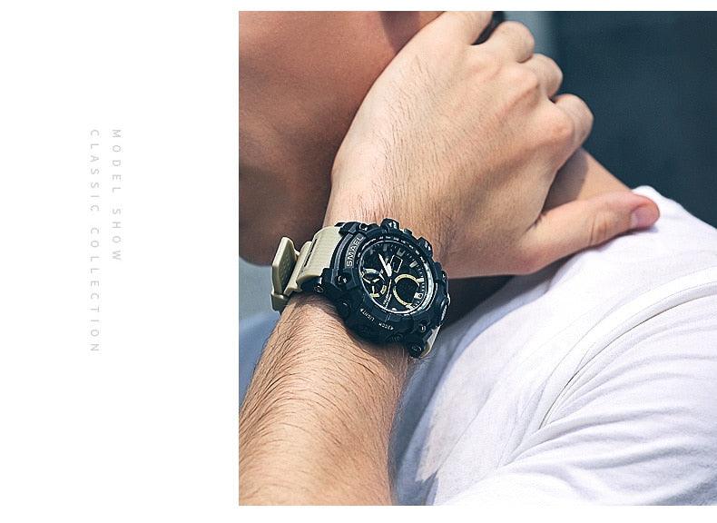 Great Army Watches Brand Digital Backlight - Relogio Masculino Watch Men Military LED Wristwatches (MA9)(RW)(1U84)