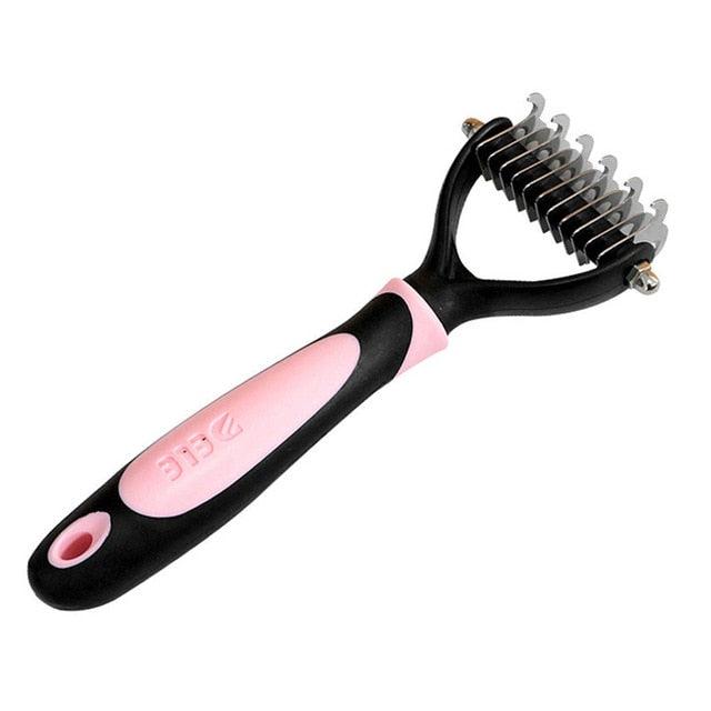 Hair Remove Comb Dogs Knotted Grooming Slicker Trimming Shedding Brush Grooming Tool (9W1)