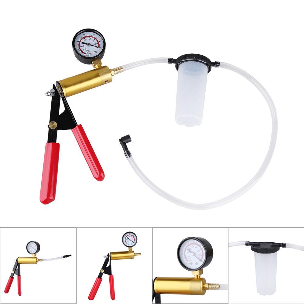 Hand Held Brake Bleeder Tester Set - Kit Vacuum Pump Car Motorbike Bleeding Vacuum Pump (CT6)(1U60)