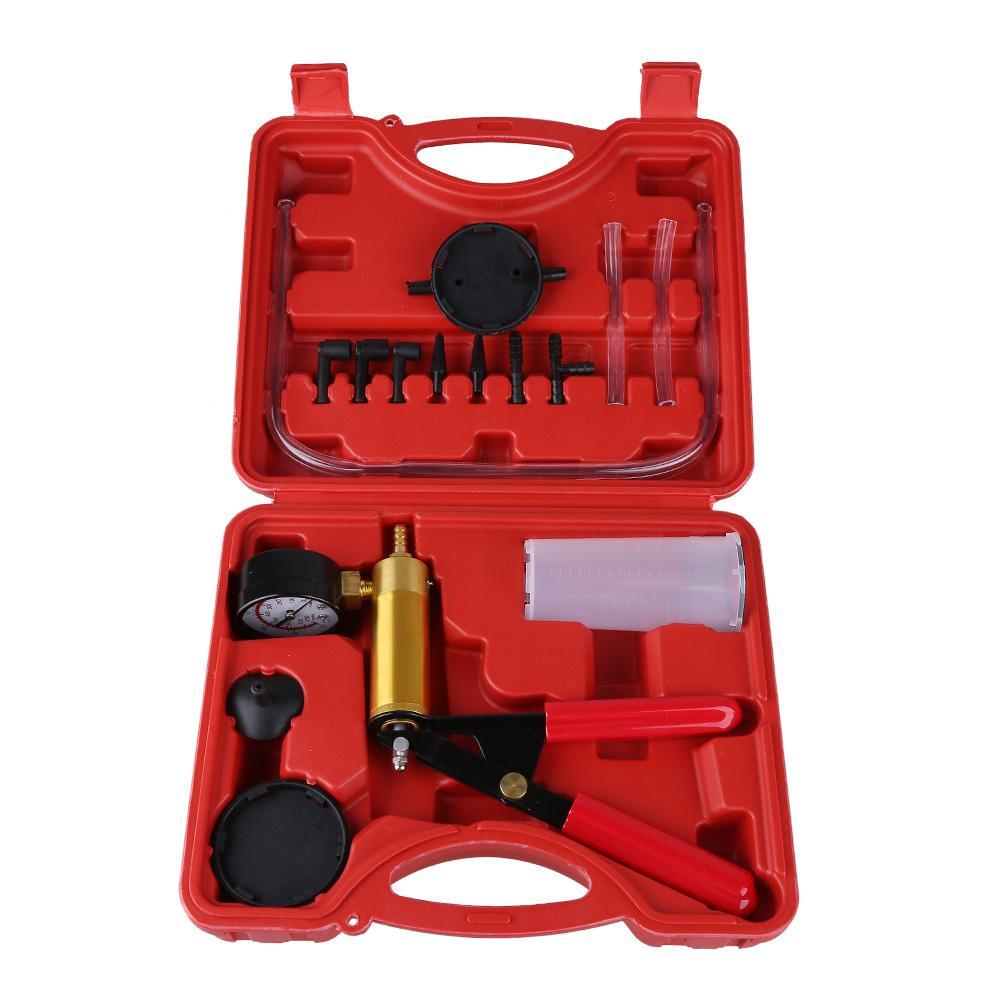 Hand Held Brake Bleeder Tester Set - Kit Vacuum Pump Car Motorbike Bleeding Vacuum Pump (CT6)(1U60)