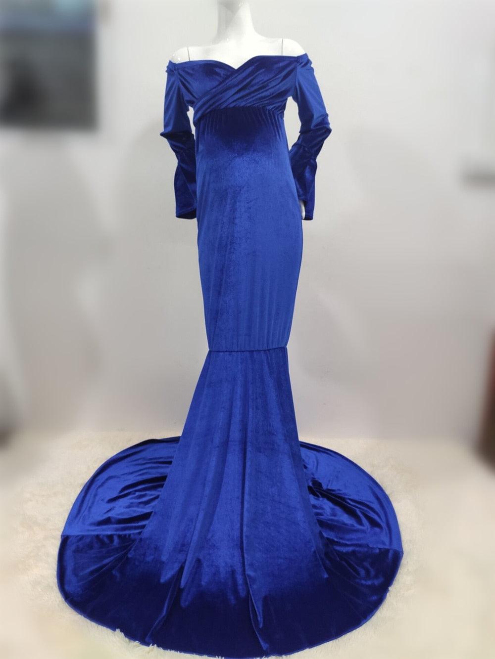 Trending Shoulderless Maternity Dresses For Photo Shoot -Sexy Long Pregnancy Dress - Maxi Gown Photography(1U5)(Z6)(Z8)(1Z1)(2Z1)(3Z1)(4Z1)(7Z1)