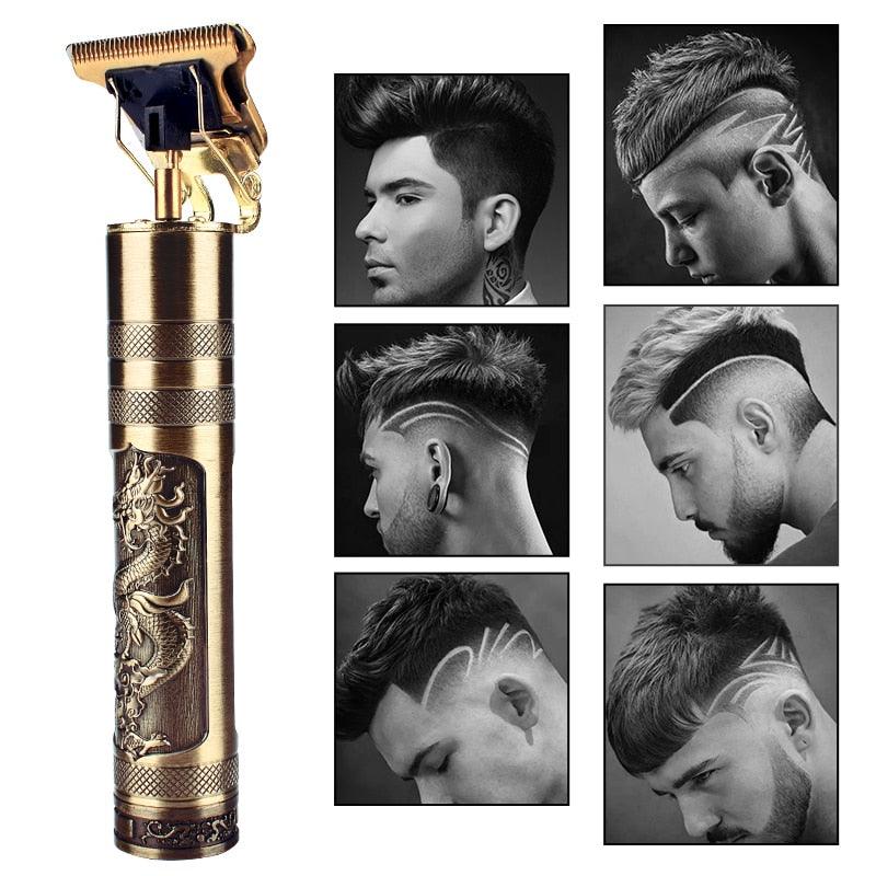 Great T9 Hair Clipper Professional Electric Hair Trimmer 0mm - Baldheaded Cutter - Beard Shaving Hair Cutting Machine (BD6)(1U45)(F45)