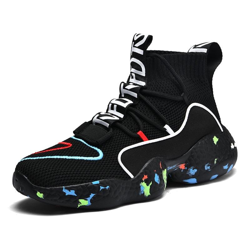 Great Men Sneaker - Soft Casual Shoes - Sock Shoes Fashion plus size 45 46 47 48 Tenis Masculino Adulto High Top Man Flat Shoes (MSC3)(MSC7)(MSA1)(MCM)(MSA2)(1U12) - Deals DejaVu