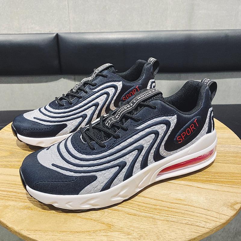 Cool New Men Chunky Sneakers Lace-up Flat Casual Shoes with Platform - Stylish Mixed Color Breathable Adult Male Tenis Footwear (MSC3)(MSC7)(MSA1)(MCM)(MSA2)(1U12) - Deals DejaVu
