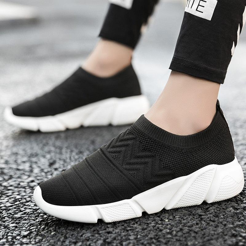 Fashion Men Shoes - Leisure Summer Super Light Breathable Woven Mesh Shoes -Star Black Casual Shoes Men Sneakers Soft Mens Trainers (MSC3)(MSC7)(MSA1)(MCM)(MSA2)(1U12) - Deals DejaVu