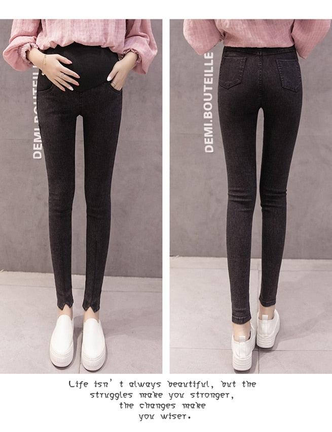 Great Denim Jeans Maternity Pants For Pregnant Women - Clothes Nursing Pregnancy Leggings Trousers (2Z7)(7Z2)(1U4) (Z2)