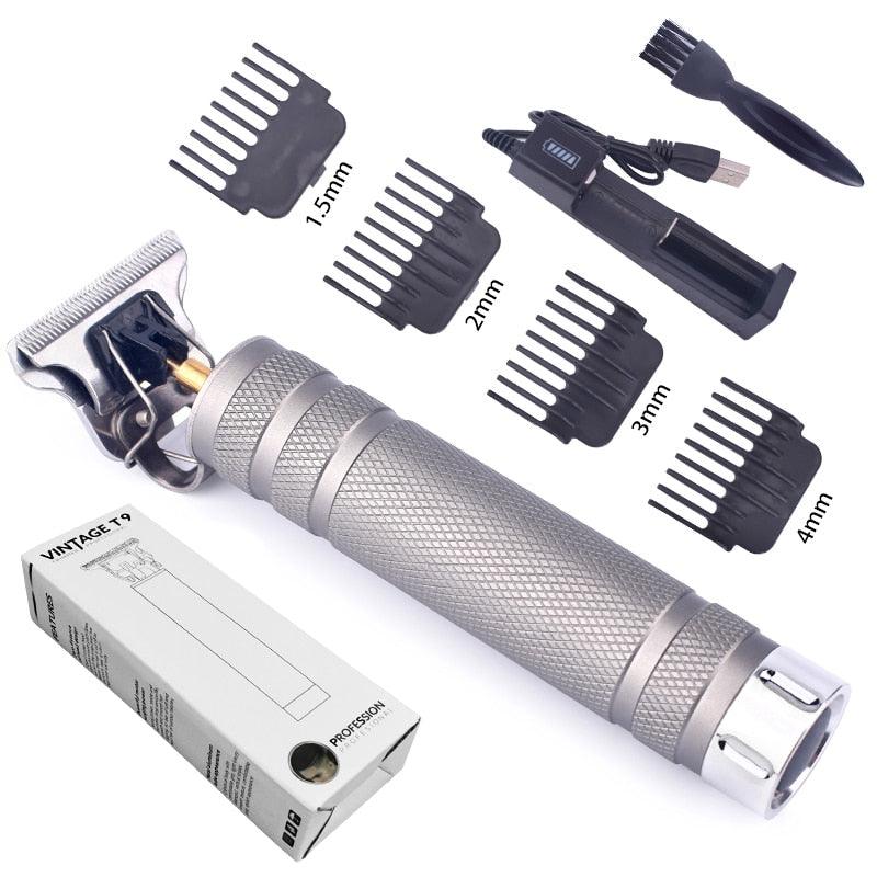 Great T9 Hair Clipper Professional Electric Hair Trimmer 0mm - Baldheaded Cutter - Beard Shaving Hair Cutting Machine (BD6)(1U45)(F45)