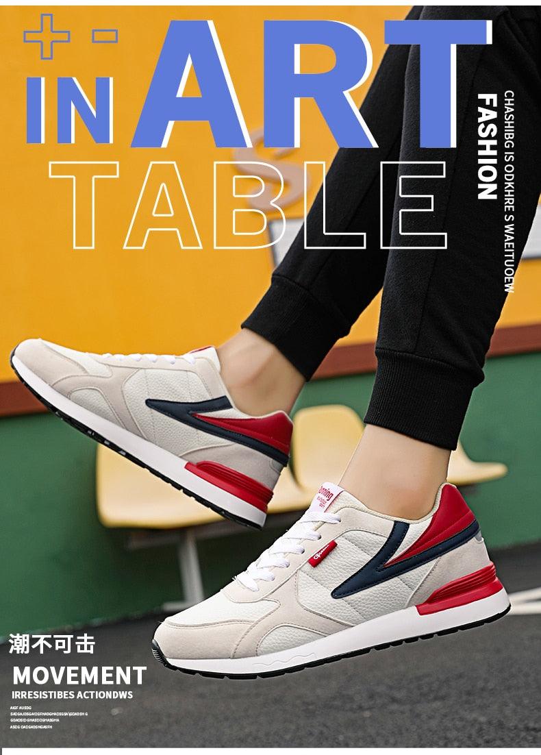 Hot New Casual Gym Shoes - Men Autumn Fashion Lace-up Couple Sneaker Soft Anti-skid - Breathable Zapatos De Mujer High Quality (MSC3)(MSC7)(MSA1)(MCM)(MSA2)(1U12) - Deals DejaVu