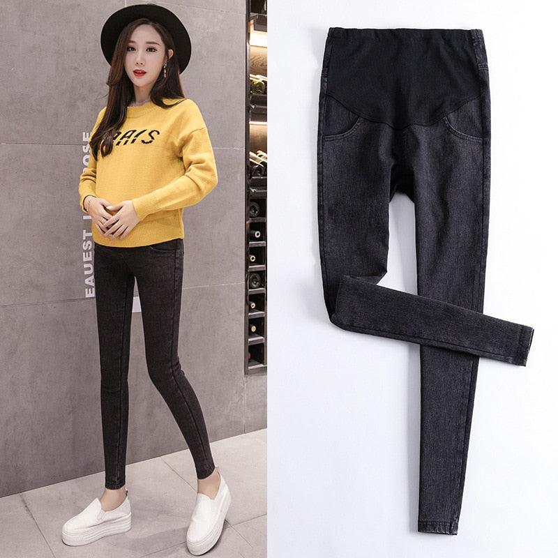Great Denim Jeans Maternity Pants For Pregnant Women - Clothes Nursing Pregnancy Leggings Trousers (2Z7)(7Z2)(1U4) (Z2)