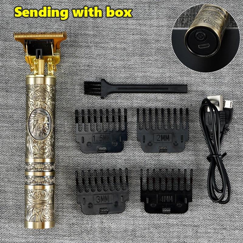 Trending USB Electric Hair Clippers Rechargeable Shaver Beard Trimmer Professional Men Hair Cutting Machine Beard Barber Hair Cut (BD6)(1U45)(F45)