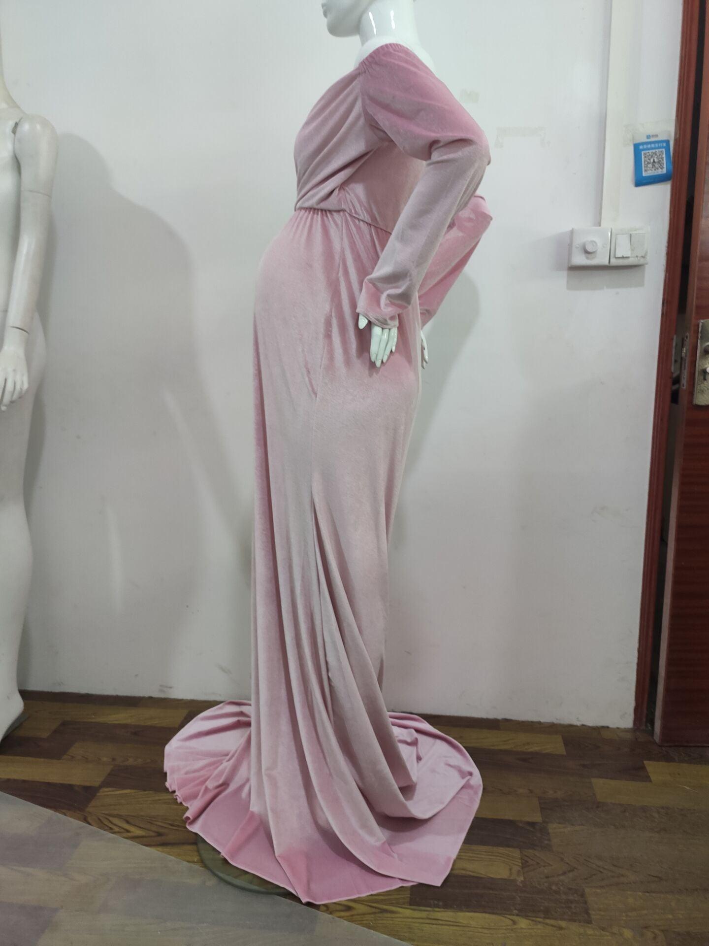 Great Winter Pregnancy Dress - Long Tail Maternity Dresses for Photo Shoot - Long Dress Gown Color Photography(1U5)(Z6)(Z8)(1Z1)(2Z1)(3Z1)(4Z1)(7Z1)