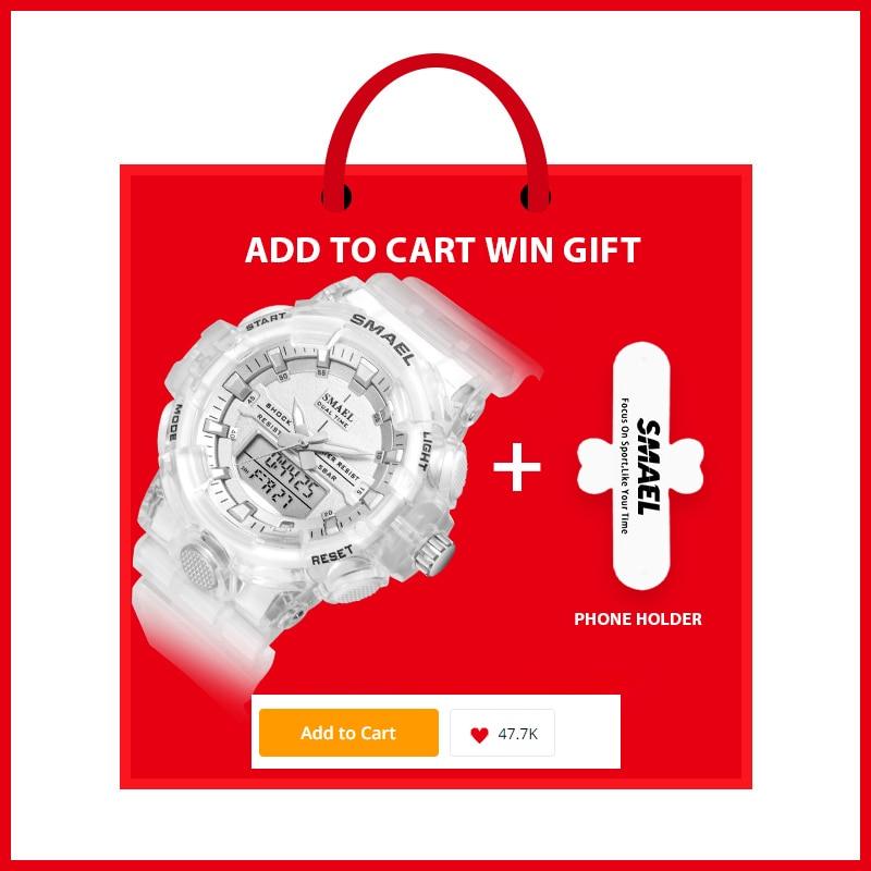 Woman Watch Quartz - Sports Watches Kids 50M Waterproof Wristwatches - Jelly Starp Clock 8025 Children Clocks Lady Watch Women (RW)(1U82)(1U84)(1U48)