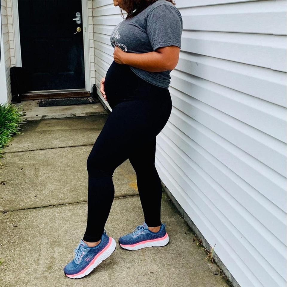 Nice Maternity Leggings - High Waist Belly Support - Leggings for Pregnant Women - Pregnancy Skinny Pants Body Shaping Postpartum Trousers (D6)(2Z7)(F6)(1U4)(7Z2) - Deals DejaVu