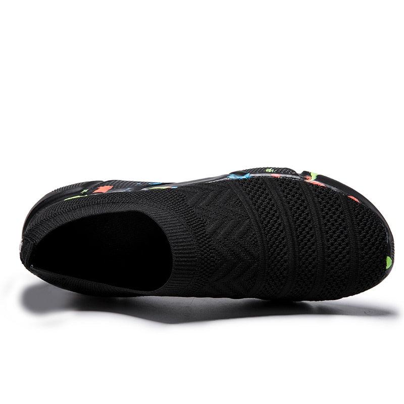 Fashion Men Shoes - Leisure Summer Super Light Breathable Woven Mesh Shoes -Star Black Casual Shoes Men Sneakers Soft Mens Trainers (MSC3)(MSC7)(MSA1)(MCM)(MSA2)(1U12) - Deals DejaVu