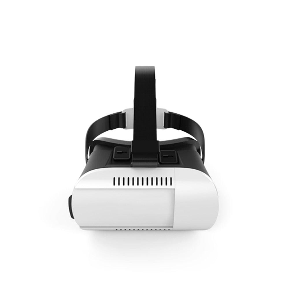 Head-mounted Cardboard Version 3D VR Glasses Virtual Reality VR DIY 3D VR Video Movie Game Glasses with Headband (RG)(1U55)