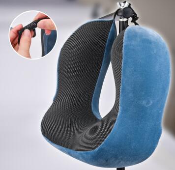 Health Care U Shaped Soft Travel Pillow - Neck Pillows For Airplane Portable Car Travel Accessories (1U105)(6LT1)