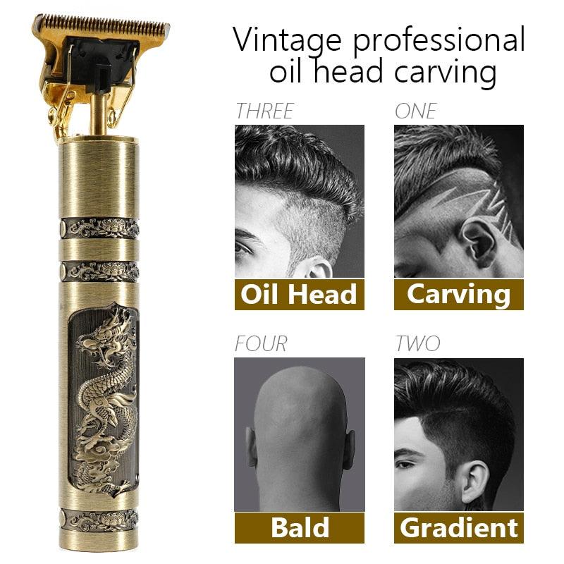 Trending USB Electric Hair Clippers Rechargeable Shaver Beard Trimmer Professional Men Hair Cutting Machine Beard Barber Hair Cut (BD6)(1U45)(F45)