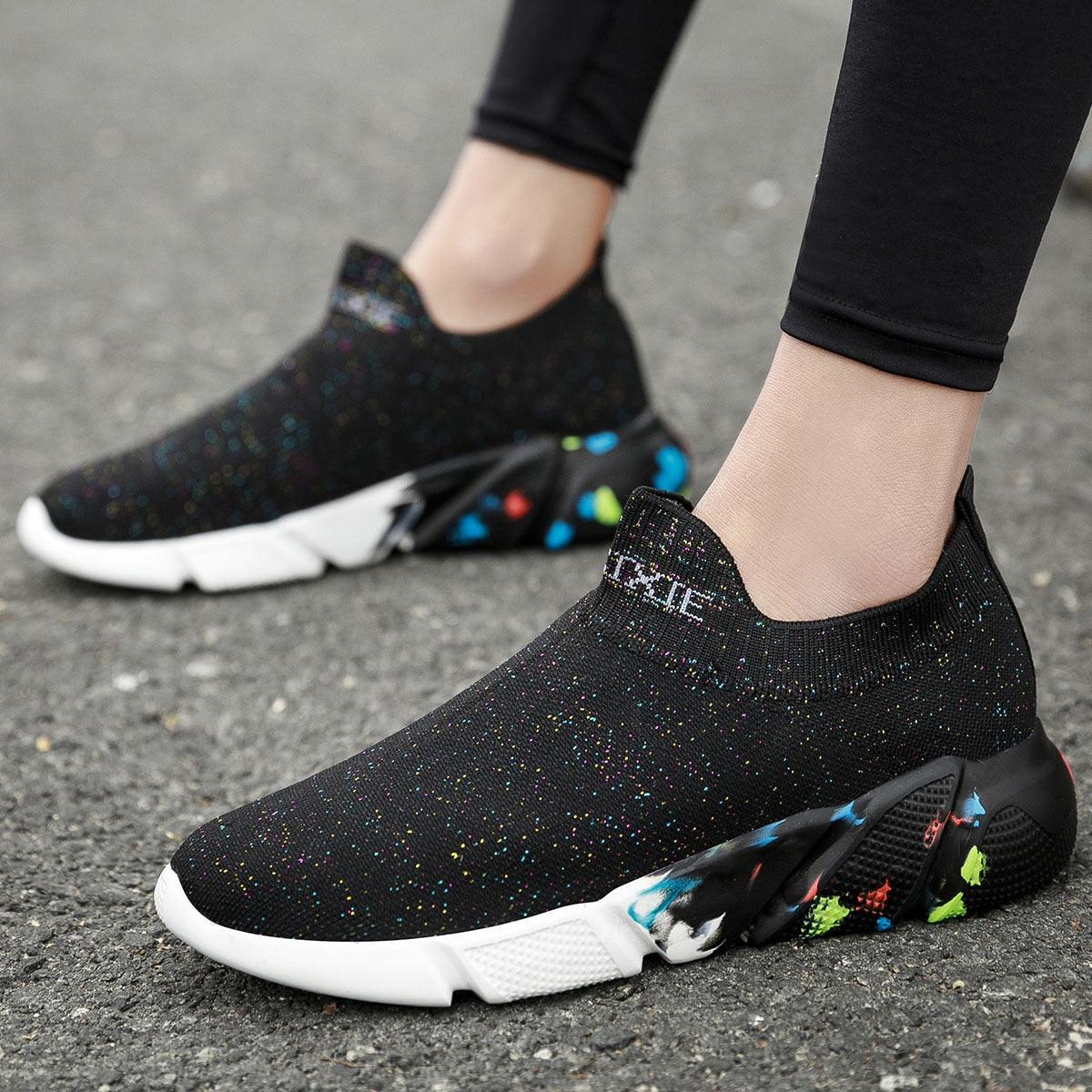 Fashion Men Shoes - Leisure Summer Super Light Breathable Woven Mesh Shoes -Star Black Casual Shoes Men Sneakers Soft Mens Trainers (MSC3)(MSC7)(MSA1)(MCM)(MSA2)(1U12) - Deals DejaVu