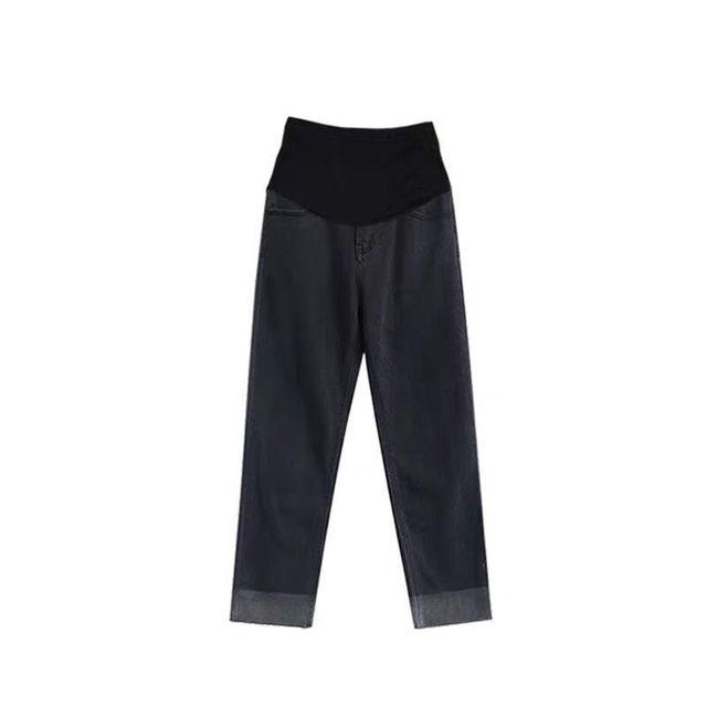 Trending Winter Maternity Leggings - Warm Trousers Plus Velvet Clothes Pregnancy Pants For Pregnant Women Thickened Leggings Clothing Pants (1U4) (Z2)