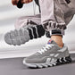 Spring Autumn Sneakers for Men - Plus Size 46 Running Shoes - Air Mesh Outdoor Sports Shoes Breathable Shoes Man White Black Blue (MSC3)(MSC7)(MSA1)(MCM)(MSA2)(1U12) - Deals DejaVu