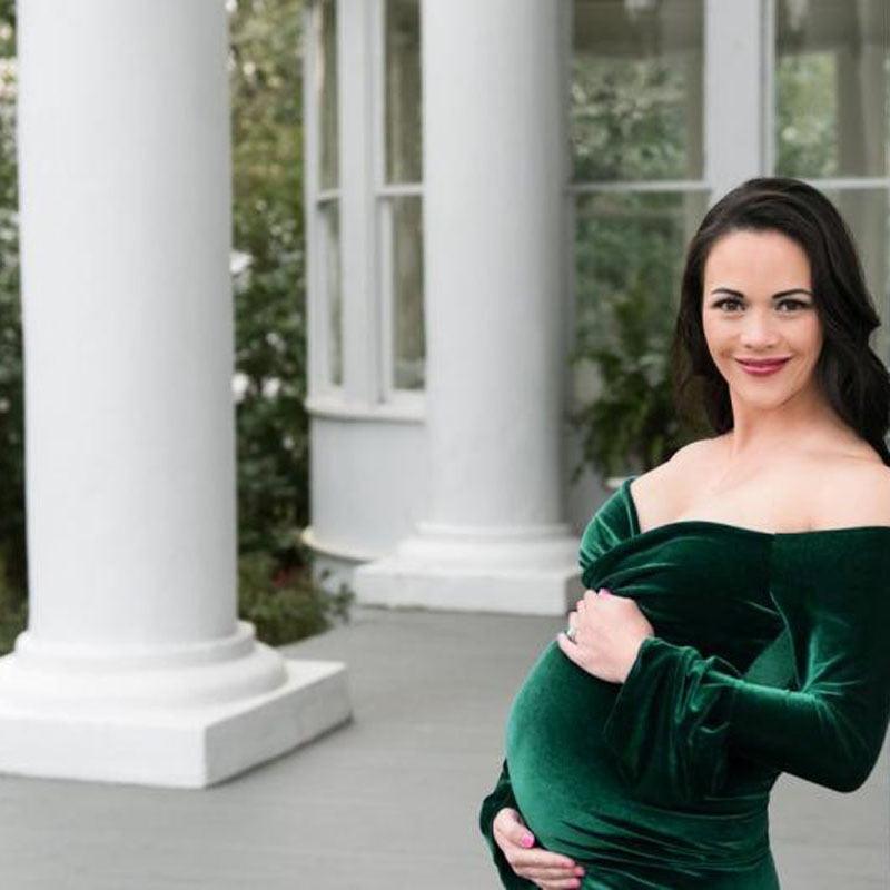 Trending Shoulderless Maternity Dresses For Photo Shoot -Sexy Long Pregnancy Dress - Maxi Gown Photography(1U5)(Z6)(Z8)(1Z1)(2Z1)(3Z1)(4Z1)(7Z1)