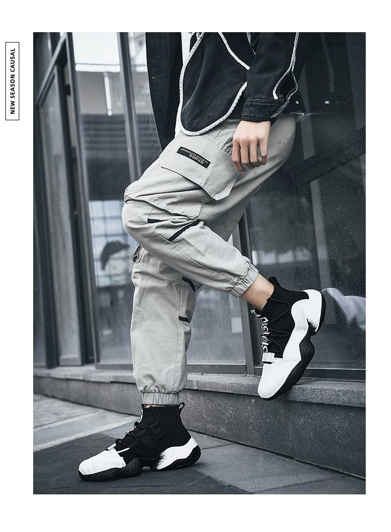 Great Men Sneaker - Soft Casual Shoes - Sock Shoes Fashion plus size 45 46 47 48 Tenis Masculino Adulto High Top Man Flat Shoes (MSC3)(MSC7)(MSA1)(MCM)(MSA2)(1U12) - Deals DejaVu