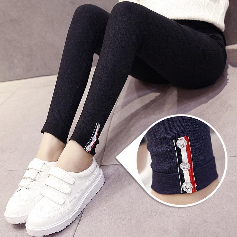 Great Denim Jeans Maternity Pants For Pregnant Women - Clothes Nursing Pregnancy Leggings Trousers (2Z7)(7Z2)(1U4) (Z2)