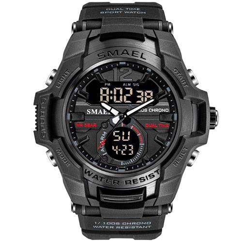 Men Watches - Sport Watch Waterproof 50M Wristwatch Relogio Masculino Militar 1805 Men's Clock (MA9)(RW)(1U84)