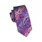 Trending Large Men's Tie Set - Luxury Silk Neckties For Men - Fashion Design Hanky Cufflinks Set (MA2)