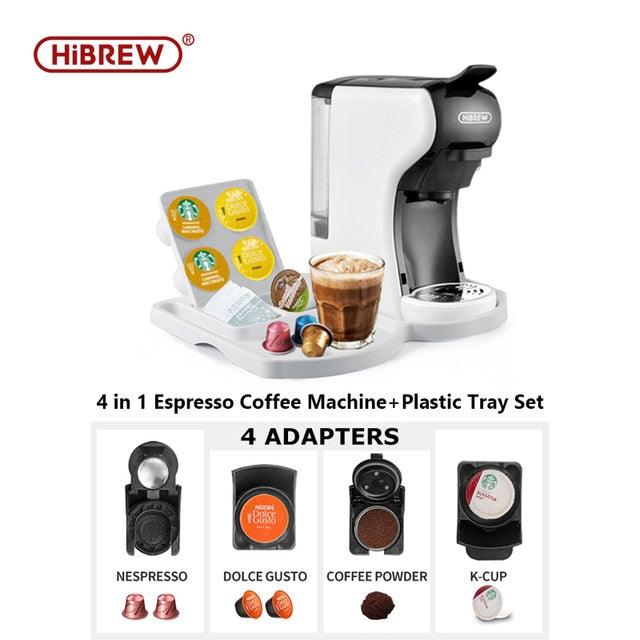 3 in 1 & 4 in 1 multiple capsule espresso coffee machine, pod coffee maker (H2)(1U59)(F59)