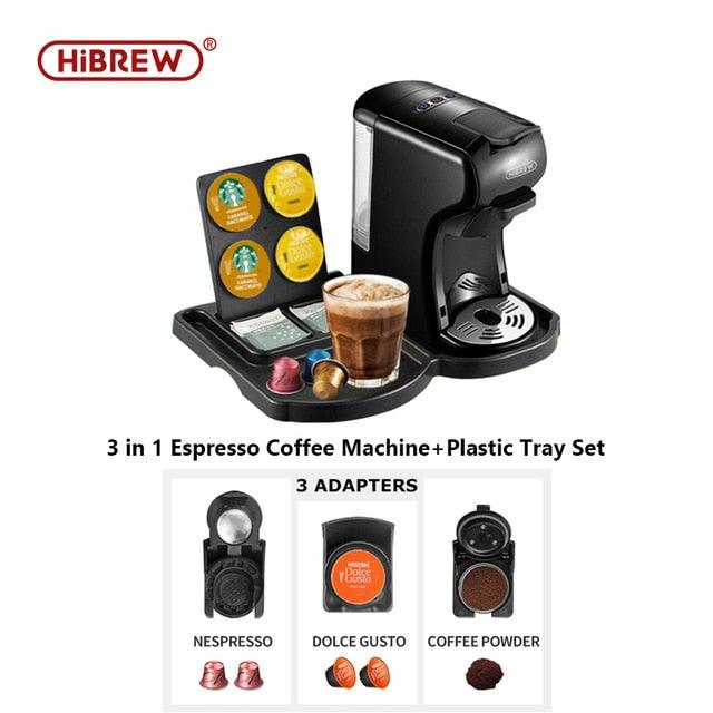 3 in 1 & 4 in 1 multiple capsule espresso coffee machine, pod coffee maker (H2)(1U59)(F59)