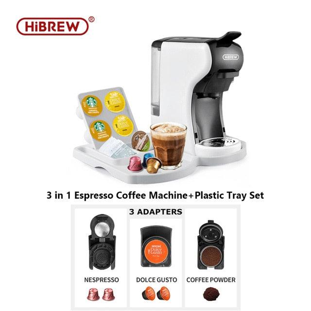 3 in 1 & 4 in 1 multiple capsule espresso coffee machine, pod coffee maker (H2)(1U59)(F59)